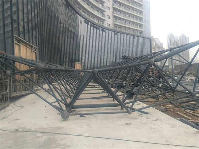 景德镇万豪酒店雨棚网架